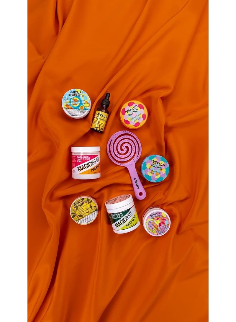 ميكس اب  فرشاة فك تشابك الشعر العضوية البنفسجية الناعمة الملمس من ميكس أب! لتصفيف لطيف - Image 4